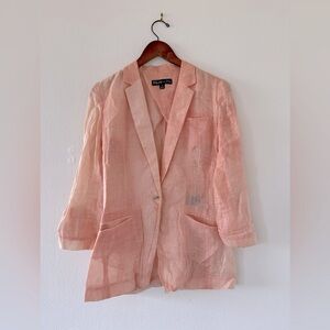 Elizabeth and James sheer blazer